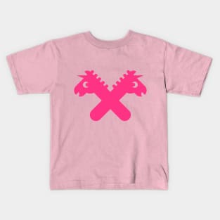 Pink Unicorns In Love Kids T-Shirt